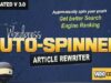 WordPress Auto Spinner – Articles Rewriter